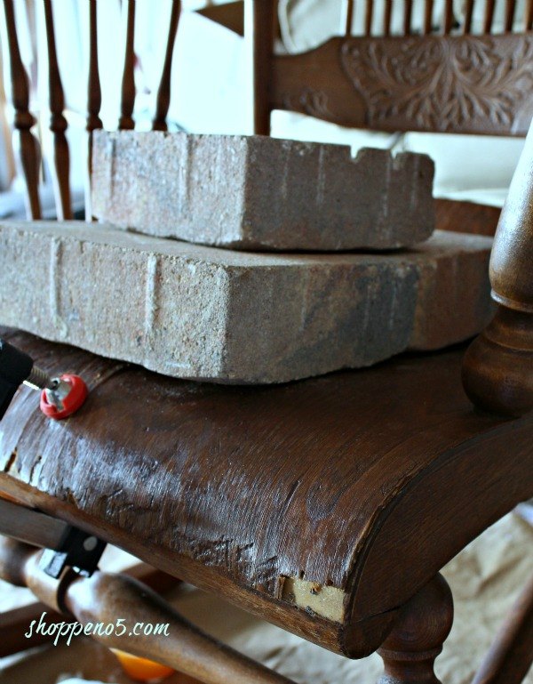 diylikeaboss rock out with this rockng chair comeback, chalk paint, painted furniture