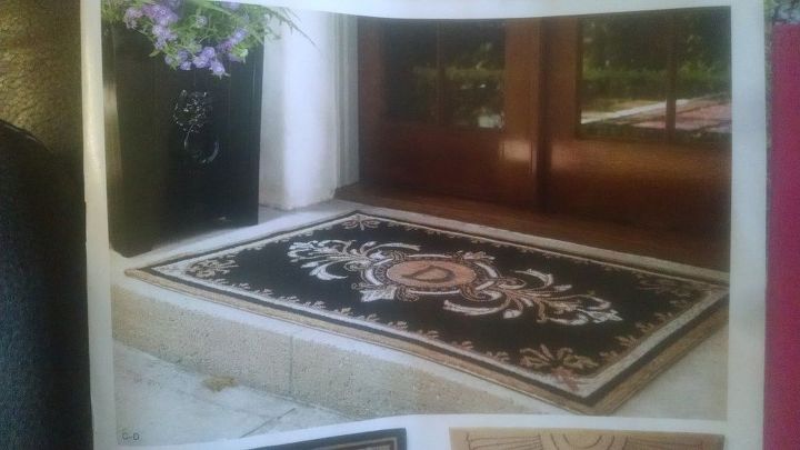 q extra long mat for front door how to make, crafts, reupholster, Front gate catalog 159 00