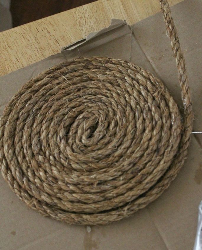 diy rope placemats, crafts, how to