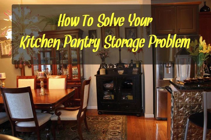 como resolver el problema de almacenamiento en la despensa de la cocina