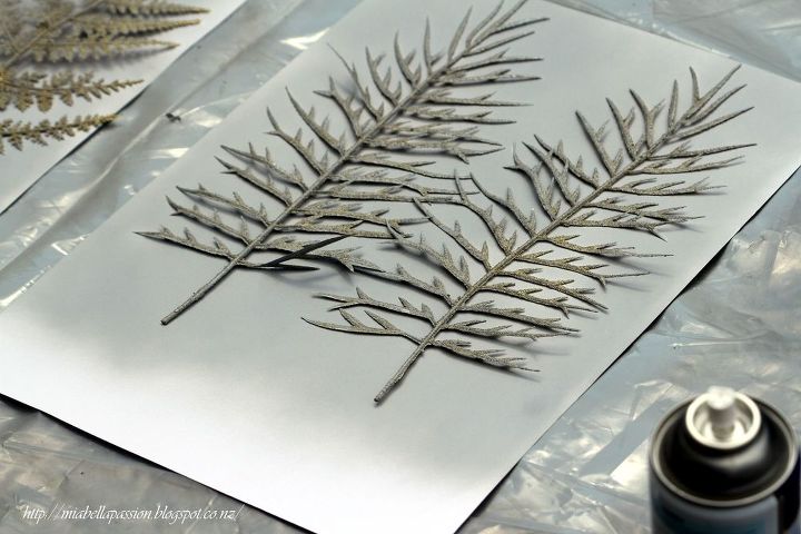 diy art impresin de hojas solares de imitacin superfcil