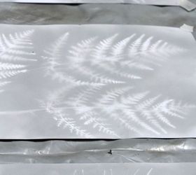diy art super easy faux solar leaf print, crafts, wall decor