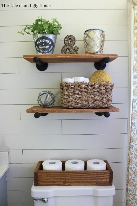 A FarmHouse  Bath  Makeover Cheapest Shiplap How To Hometalk A FarmHouse  Bath  Makeover Cheapest Shiplap How To Hometalk