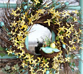 s 31 gorgeous spring wreaths that will make your neighbors smile, crafts, seasonal holiday decor, wreaths, Weave a fun floral wreath