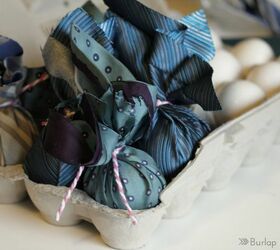 make gorgeous silk tie dyed easter eggs, crafts, easter decorations, how to, seasonal holiday decor