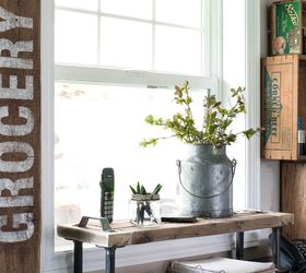 how i doubled my kitchen counter space thanks to a 2x4, kitchen design, shelving ideas, woodworking projects
