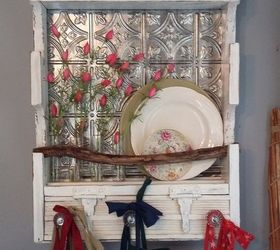 recycle that old gun rack for your kitchen