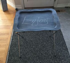 Upcycled TV Trays - I Had No Idea on the Family Fun They'd Become!