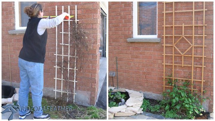 spring forward build a trellis and privacy screen, diy, gardening, outdoor furniture, outdoor living, woodworking projects, Start small and work your way up