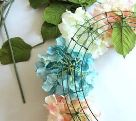 EASY DIY Hydrangea Wreath