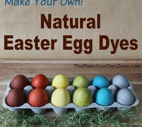 homemade natural easter egg dyes, crafts, easter decorations, go green, seasonal holiday decor