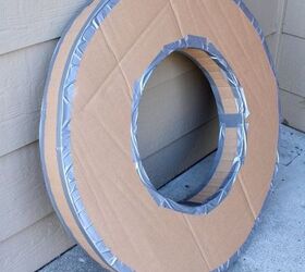 cardboard ship wheel fake portholes, crafts, wall decor