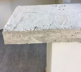 q making a concrete countertop, concrete masonry, countertops