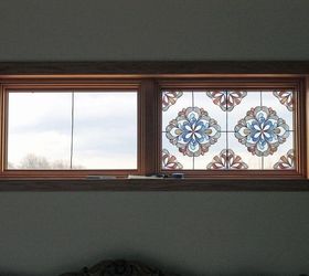 faux stained glass project