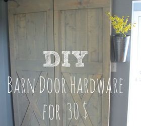 30$ Easy Sliding Barn Door Hardware | Hometalk