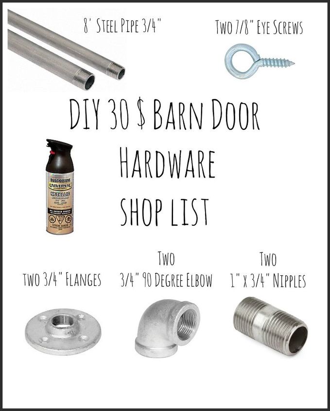 30 easy sliding barn door hardware