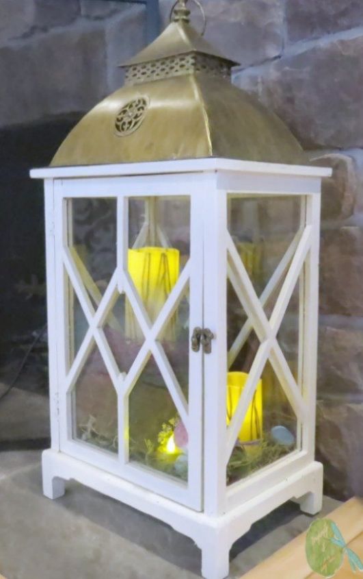 s these are the hottest diy spring trends of 2016, crafts, seasonal holiday decor, Turn lanterns into mini display cases