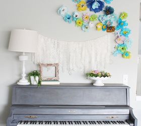 s these are the hottest diy spring trends of 2016, crafts, seasonal holiday decor, Set a bright wall collage instead of a mantel