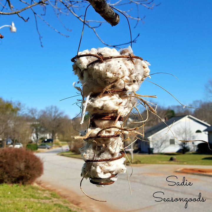 s these are the hottest diy spring trends of 2016, crafts, seasonal holiday decor, Use vintage finds for fur feathered friends