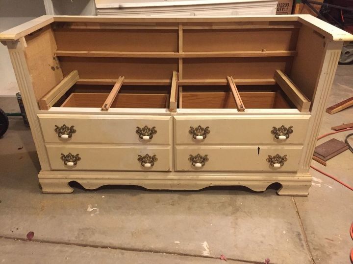 Repurposed Dresser To Bench Hometalk
