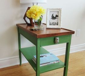a table for spring, painted furniture, rustic furniture