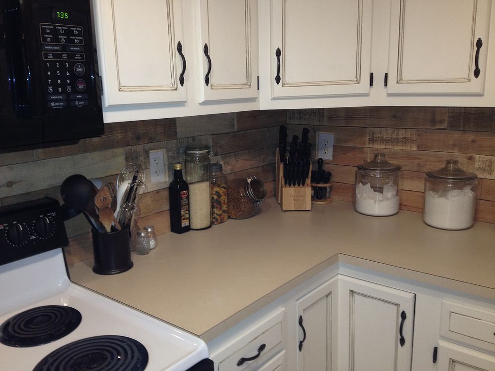 13 Incredible Kitchen Backsplash Ideas That Aren't Tile | Hometalk