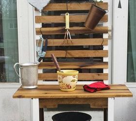 giving old washboards a new purpose, diy, gardening, outdoor furniture, outdoor living, pallet, repurposing upcycling
