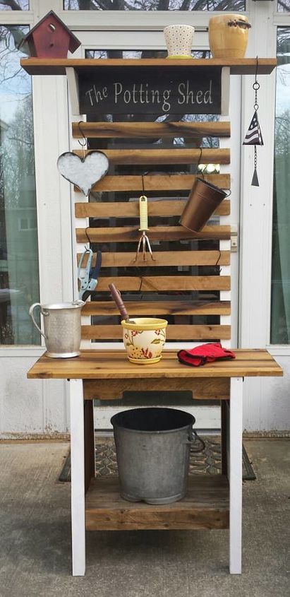 giving old washboards a new purpose, diy, gardening, outdoor furniture, outdoor living, pallet, repurposing upcycling