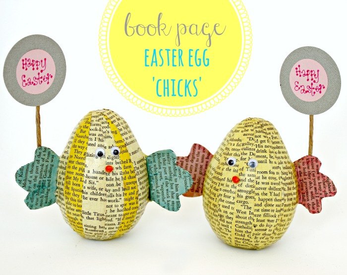 huevos de pascua de pgina de libro