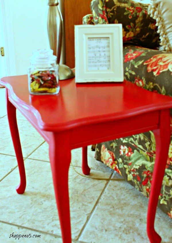 diylikeaboss pinte esta mesa de vermelho agora