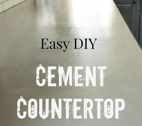 DIY Concrete Countertop Overlay!