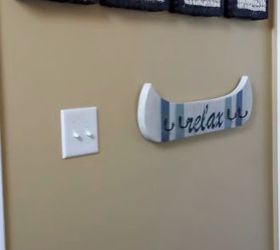 diy stencil sign using letter trays as a canvas, crafts, repurposing upcycling, wall decor