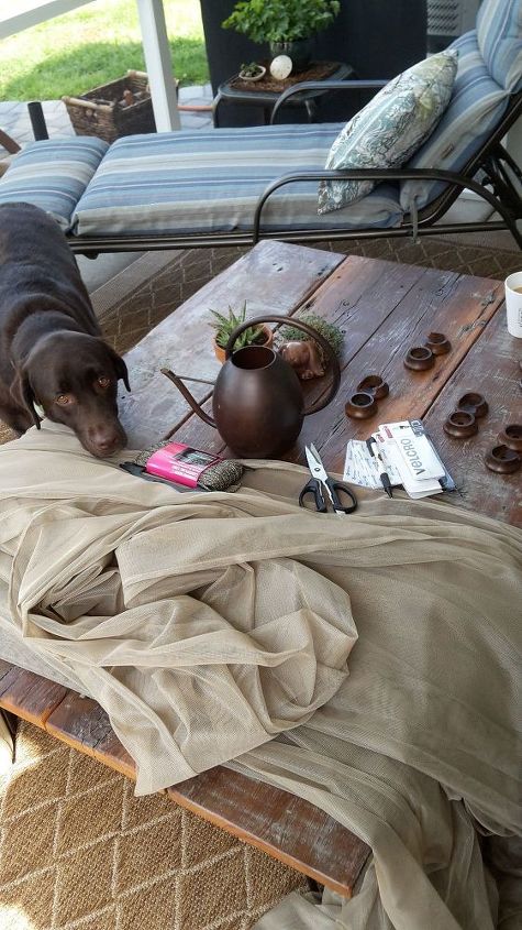 outdoor curtain rods for aluminum screen room