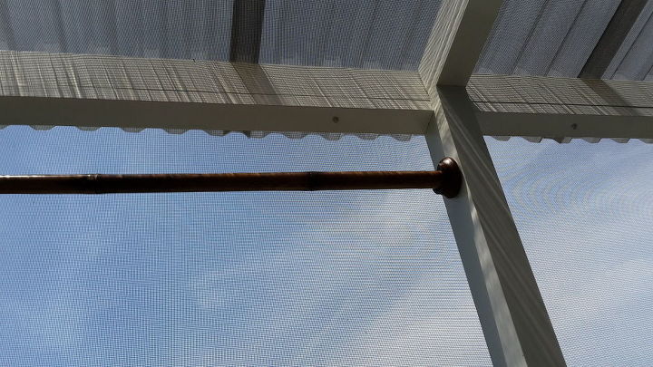 Outdoor Curtain Rods For Aluminum Screen Room Hometalk