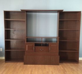 entertainment center, diy, entertainment rec rooms, painted furniture, repurposing upcycling, woodworking projects