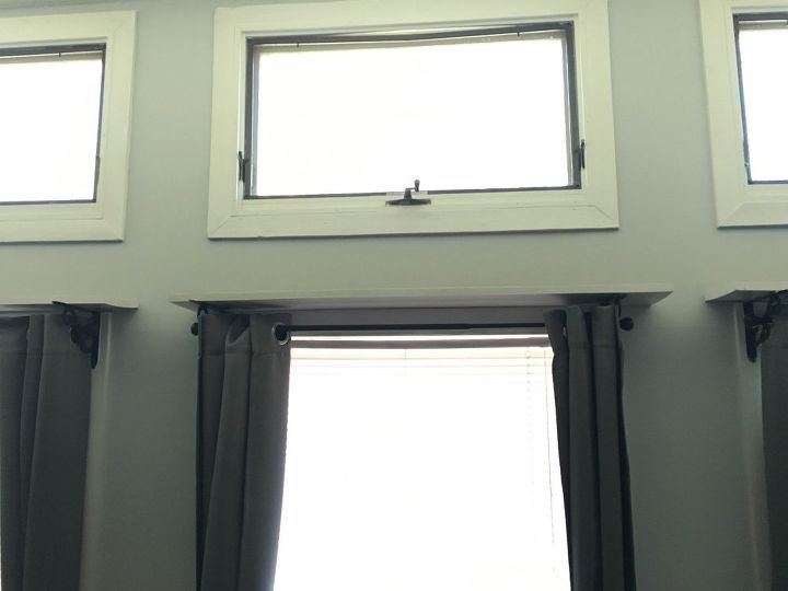 q suggestions for above the window shelves, home decor, home decor dilemma