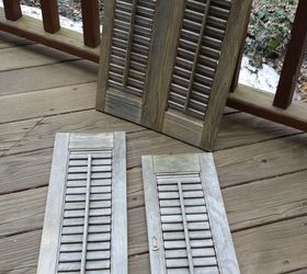 repurposed shutter box planters, container gardening, diy, gardening, repurposing upcycling, woodworking projects
