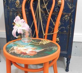 antique chair save of the day, decoupage, painted furniture