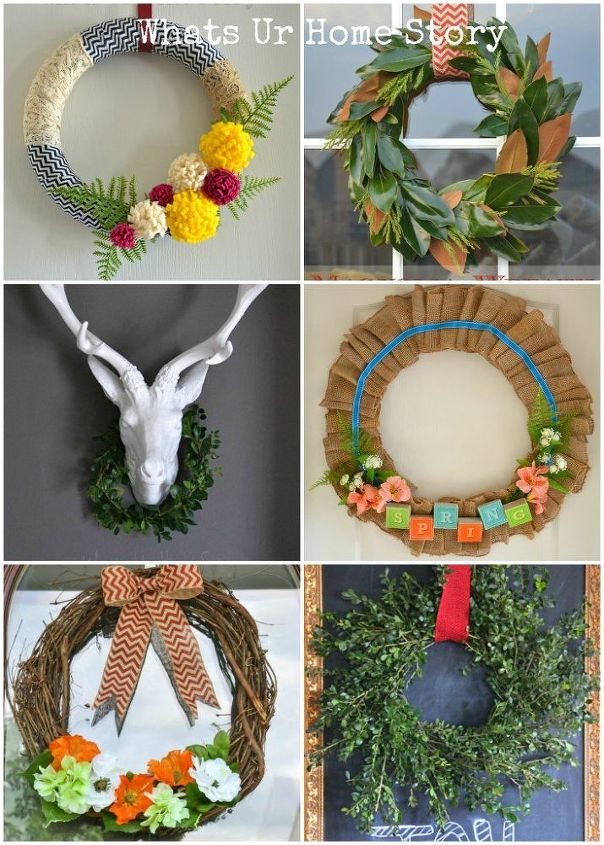 spring burlap wreath, crafts, seasonal holiday decor, wreaths