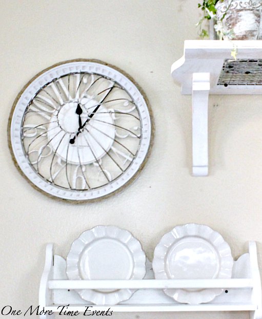 farmhouse clock, crafts, how to, repurposing upcycling, wall decor