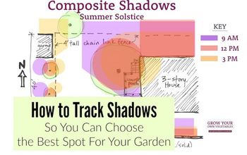 Cómo rastrear las sombras para elegir el mejor lugar para tu jardín
