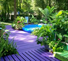 11 tips tricks for making your diy deck look amazing, Paint it a color you love