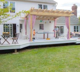 11 tips tricks for making your diy deck look amazing, Toss the railings for an accessible open deck