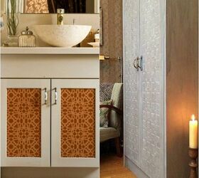 20 Diy Cabinet Door Makeovers With Furniture Stencils Hometalk