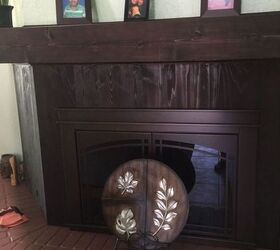 our fireplace from ugly to awesome, fireplaces mantels, painting