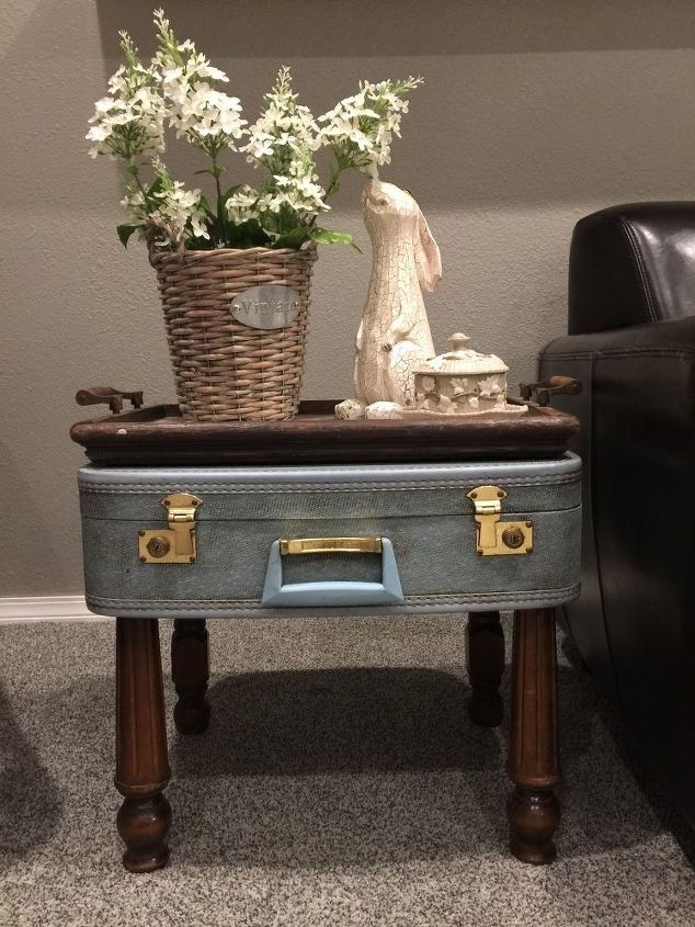 2 extra legs from the vintage dining table, painted furniture, repurposing upcycling