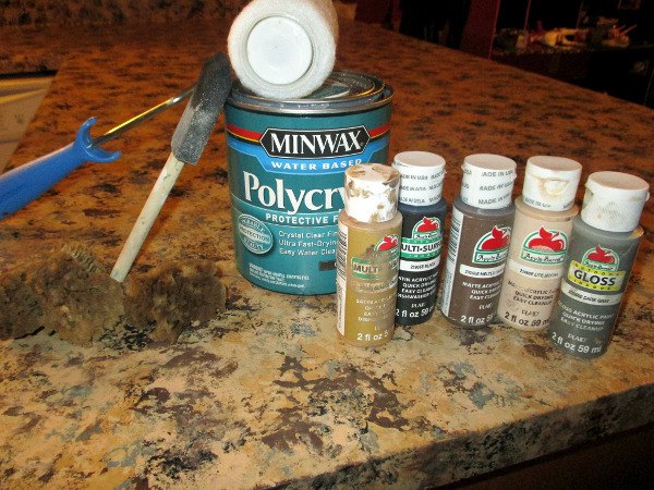 how to paint your countertops, countertops, how to, kitchen design, painting