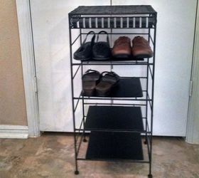 turned these unwanted wicker drawers into pantry baskets and shoe rac, closet, organizing, repurposing upcycling
