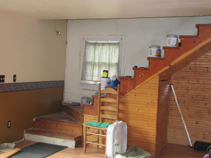 q i am looking for ideas for my stairway as of right now its open and, home decor, home decor dilemma, stairs