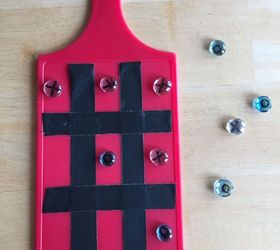 easy tic tac toe game great for travel gift idea backyard etc, crafts